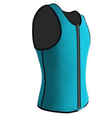 Men's Sports Vest Rubber Corset in various colors and sizes for body shaping and support