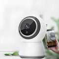 Tuya wireless security camera with pan/tilt, 1080P, infrared night vision, two-way audio