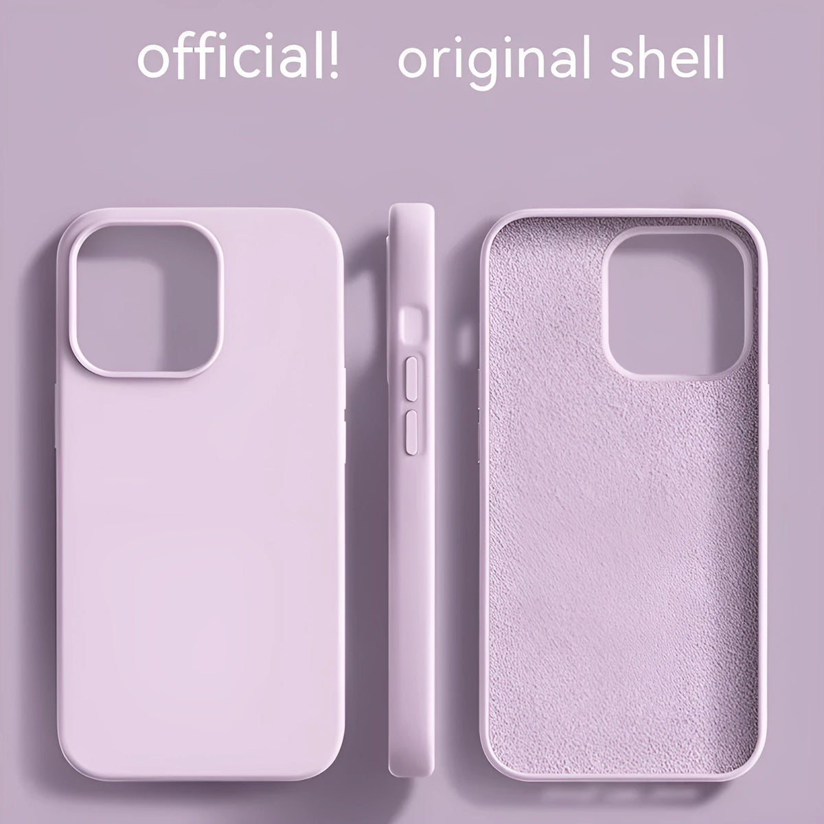 Liquid silicone frosted phone case for iPhone 11-14 – Sunflower colour with anti-fingerprint surface