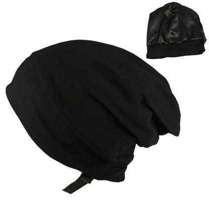 Adjustable men's satin lined hood in various colours for spring and autumn wear