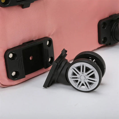 Universal Wheel Travel Bag with double-layer dry and wet separation in various colours