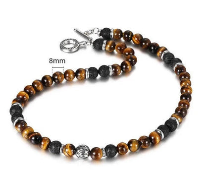 Feiya Frosted Tiger Eye Stone 108 Buddha Beads Lotus Bracelet with manual processing and anti-radiation function