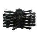 Flexible pole chimney cleaning brush with nylon brush head, extends to 600mm for dryer vent and duct cleaning.