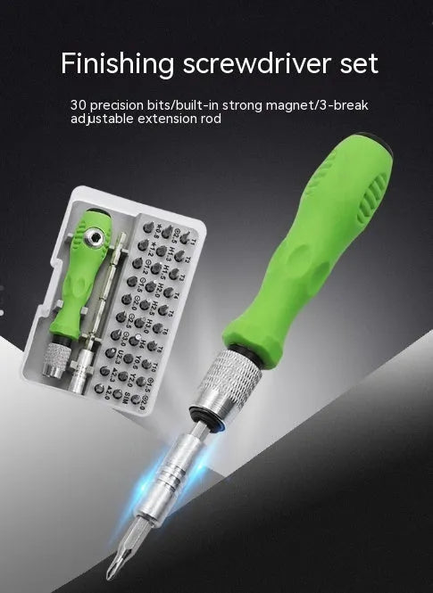 32-in-1 precision screwdriver set for mobile phone and electronics repair tool kit