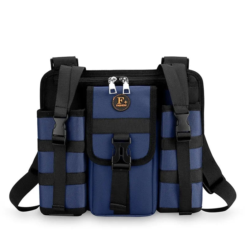 Oxford cloth leisure shoulder bag in four colours with waterproof lining