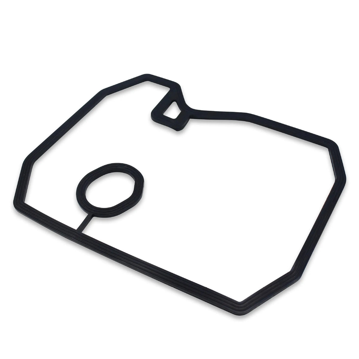 Black rubber cylinder head sealing ring for engine gasket replacement 1pc
