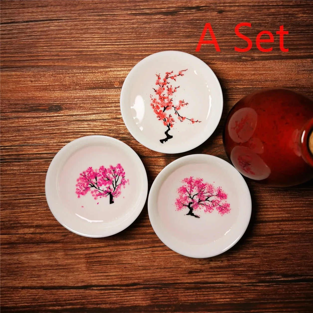Magic Sakura Cup - Ceramic teacup with temperature-sensitive colour-changing sakura pattern