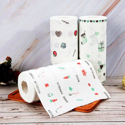 Disposable Non-Woven Rag in various colors for effective cleaning