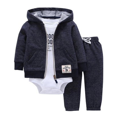 Toddler's cotton long sleeve hoodie with zipper front in various colours