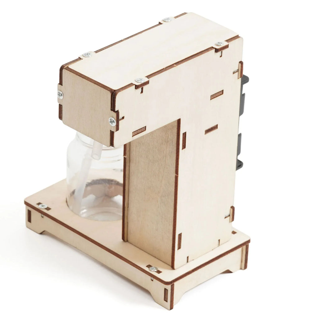 Wooden automatic induction foam hand washing manual suit DIY kit for teenagers with motion sensor technology