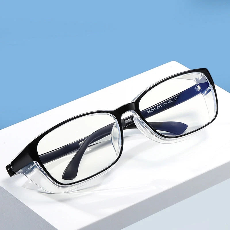 Multifunctional anti pollen goggles with TR90 frame in four transparent colours