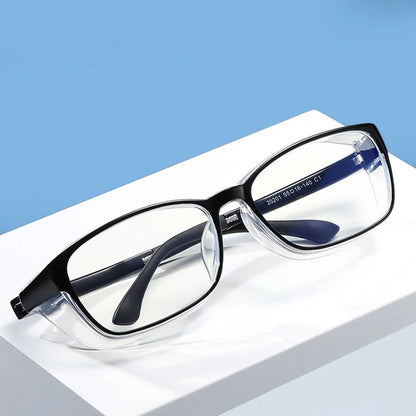 Multifunctional anti pollen goggles with TR90 frame in four transparent colours