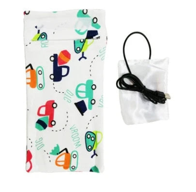 USB Milk Water Warmer Insulated Bag for Baby Bottles with USB charging cable