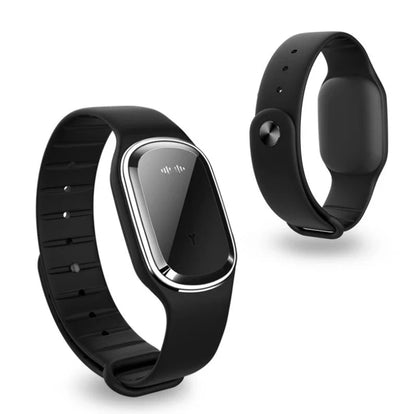 Ultrasonic mosquito repellent bracelet with waterproof, durable design for safe, eco-friendly outdoor protection