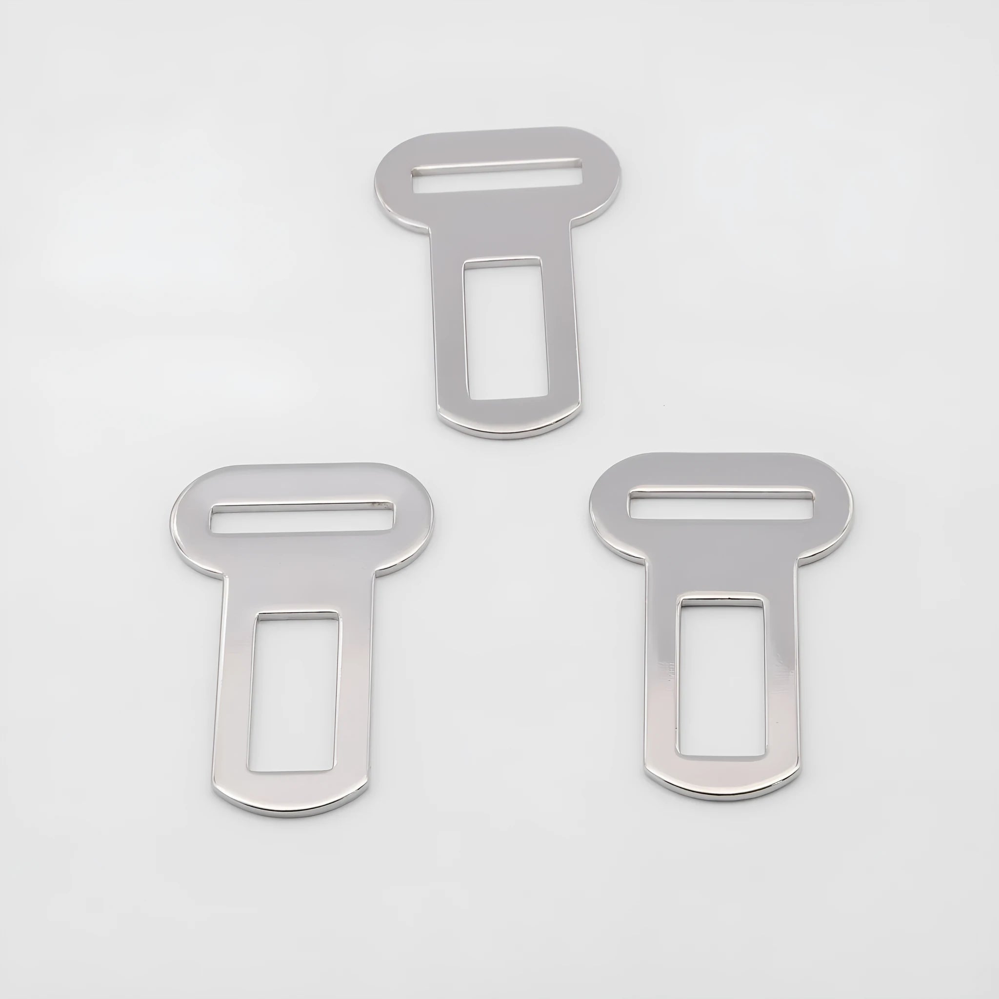 26mm silvery metal pet safety buckle with quick-release clasp for dog restraint systems