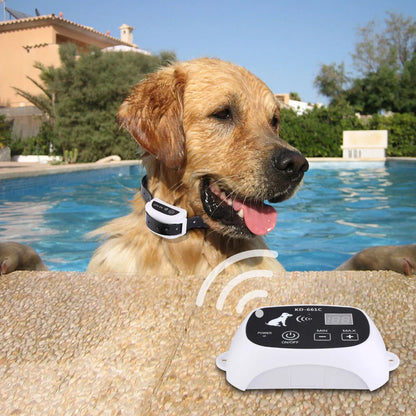 Wireless Electronic Pet Fence System with adjustable boundary and waterproof collar