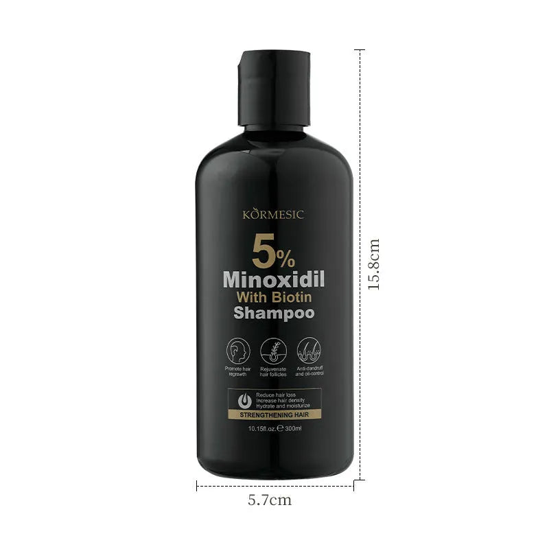 Creative Household 5 Minoxidil Shampoo 300ml bottle for thinning hair care and scalp nourishment