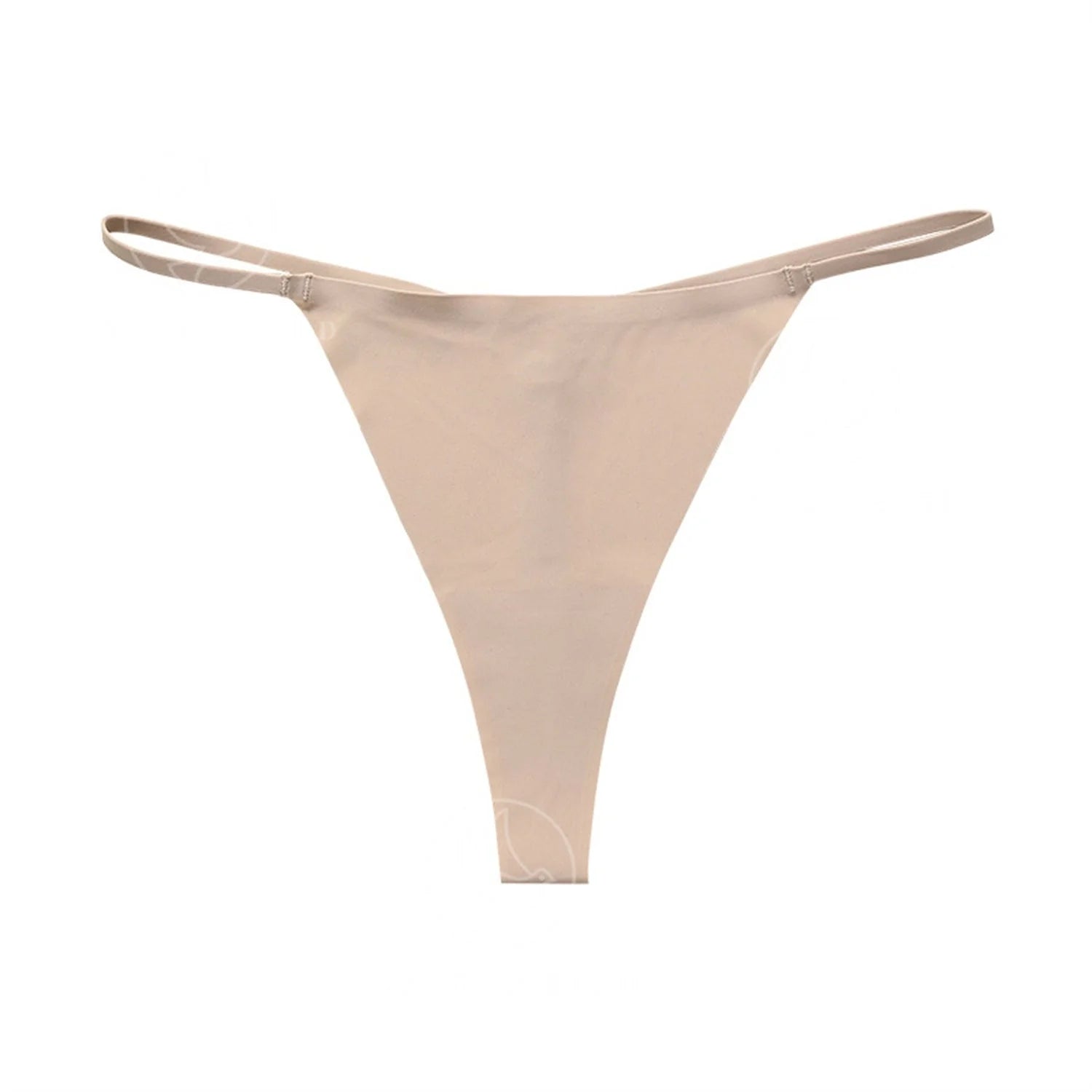 Seamless thin belt buckle T-shaped panties set for women in five colours