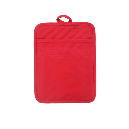 Thickened cotton heat insulation gloves for kitchen baking in various colours