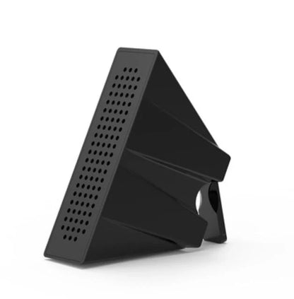 Mini speaker phone holder for Apple iPhones in various colors