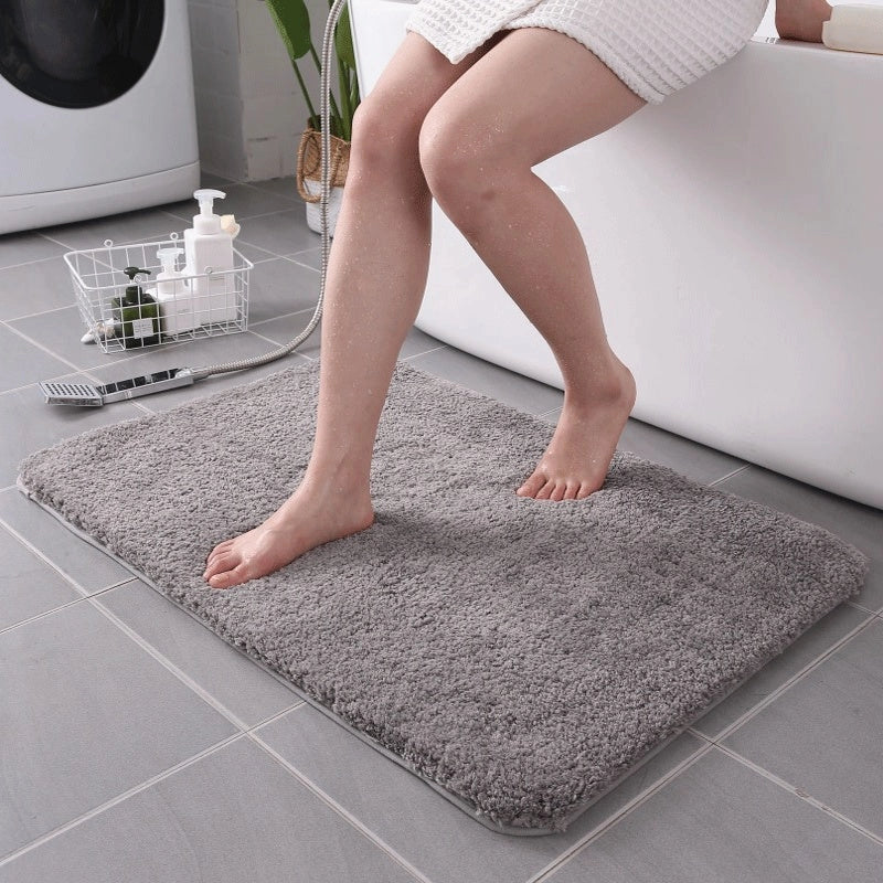 Polyester fibre household floor mat in various colours and sizes