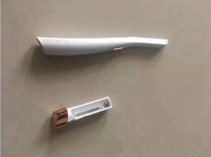 New ladies shaver in white, compact and portable for smooth skin care