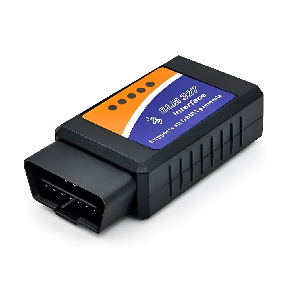 Mini Bluetooth OBD2 ELM327 car diagnostic scanner with 5.1 connectivity.