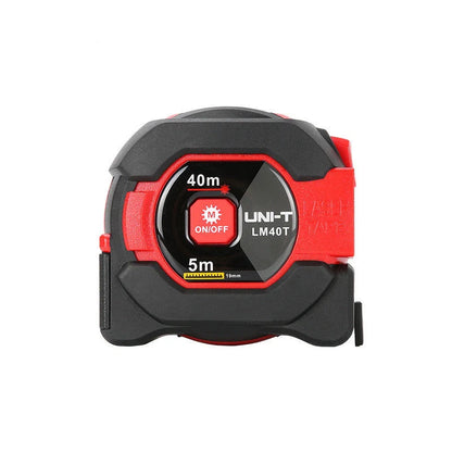 UNI-T Laser Measuring Tape with digital display and retractable laser ruler