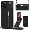 Leather and TPU mobile phone case in solid colours for Samsung and iPhone smartphones.