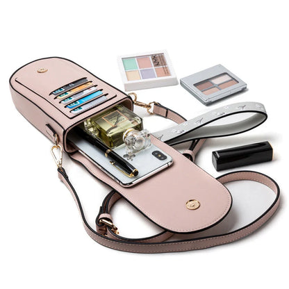 Korean version PU leather multifunctional mobile phone handbag in various colors