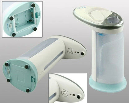 Automatic liquid soap dispenser with infrared sensor for touchless operation and 400ml capacity