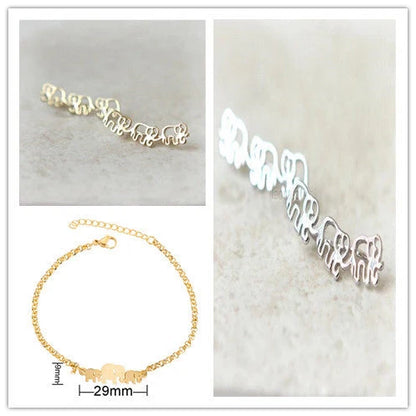 Daisies stud earrings in gold and silver, lightweight and durable alloy construction