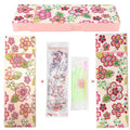 DIY diamond painting kit with PU leather pencil case, resin diamonds, and tools for personalised crafting