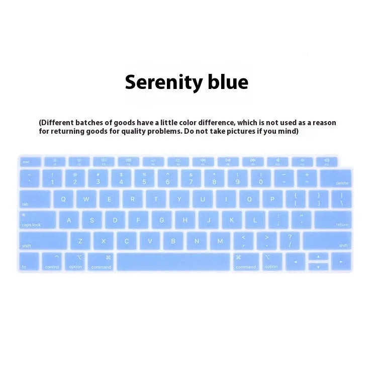 Silicone keyboard cover for MacBook Air11 with high-definition printing and cutout keys