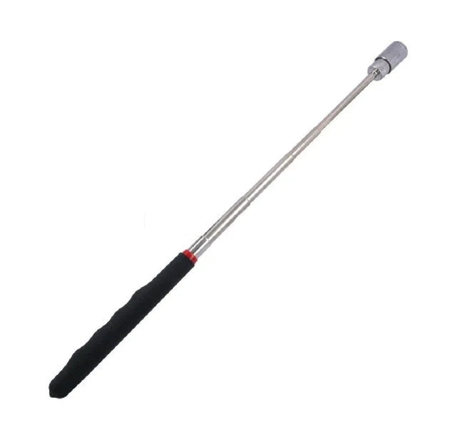 LED Magnetic Pick Up Tool with telescopic shaft and LED light for retrieving small metal parts