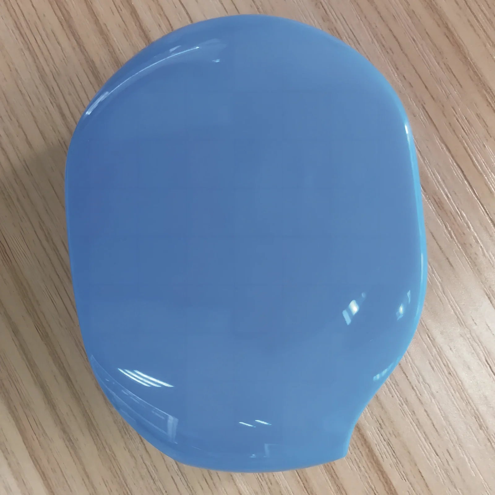 Black automatic cord winder organising 1.2m earphone cable, 68x50x29mm size, PC+ABS material