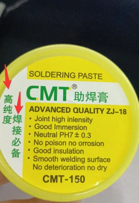 High purity rosin soldering flux block for electric soldering iron in 50g or 85g size