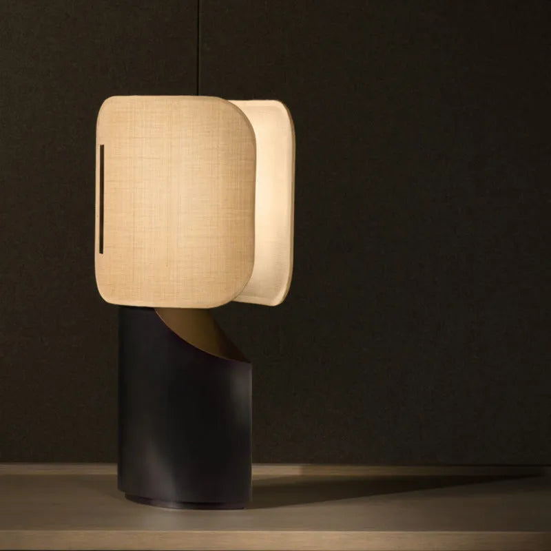 Resin New Chinese style creative designer table lamp in desk lamp colour, 280x130x520mm