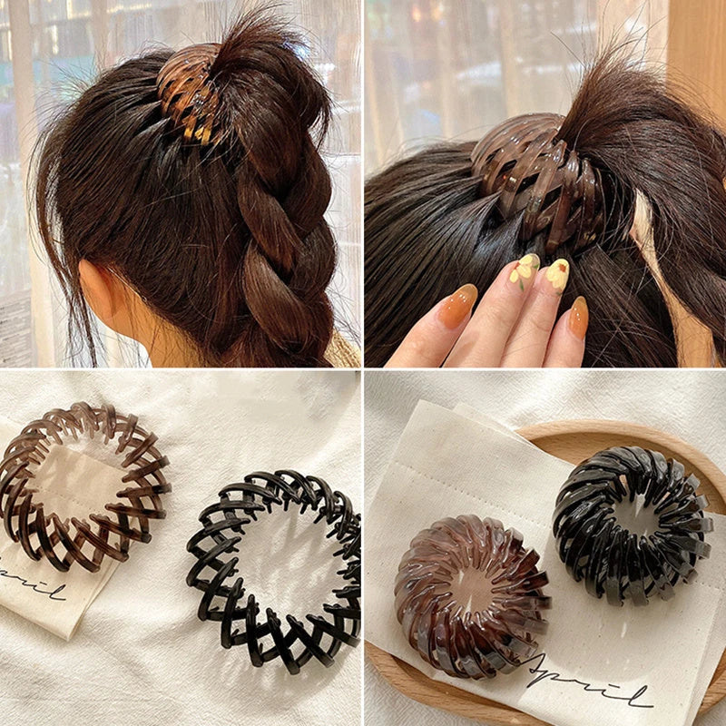 Stylish and versatile hair accessory for creating beautiful, natural-looking ponytails in seconds