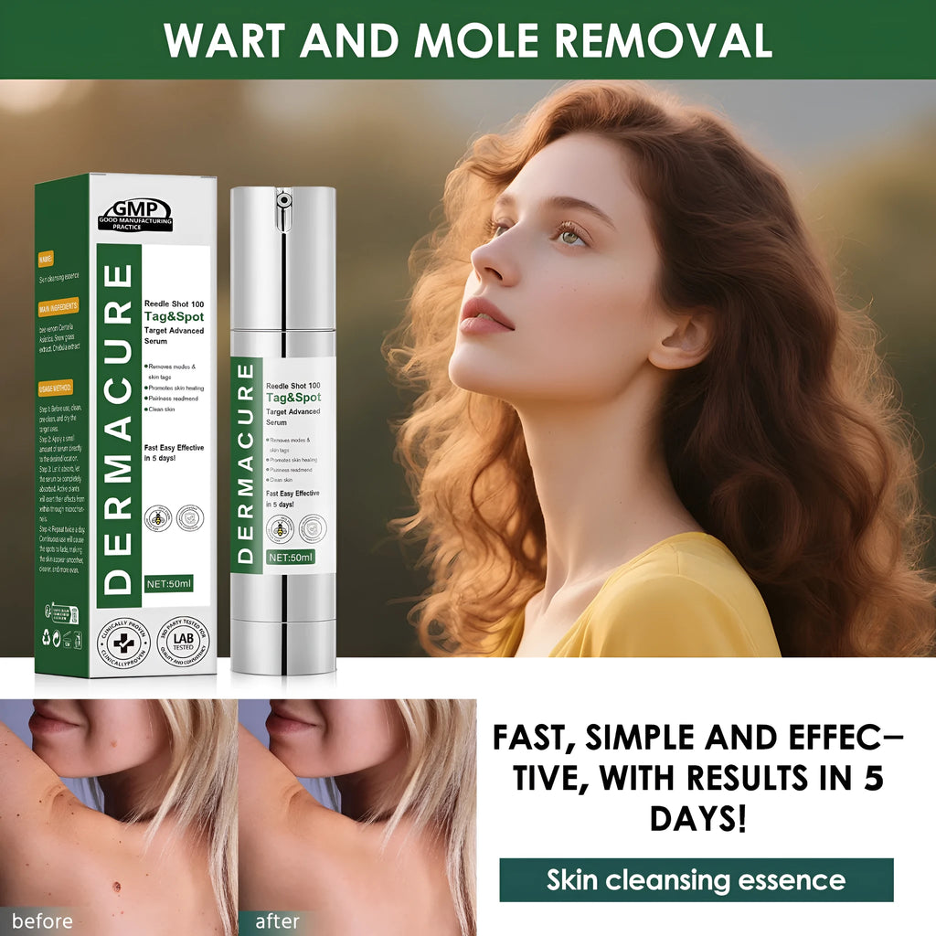 50ml bottle of gentle facial cleansing solution for male and female skin types