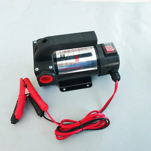 12V 24V electric oil pump set with 80L flow and 10-20m lift for diesel transfer