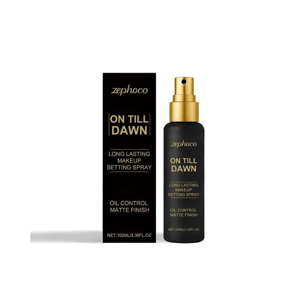 100ml makeup setting spray bottle with oil control and long-lasting hold formula