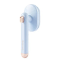 Pet comb for cat dog hair removal self cleaning brush arc high-density needles ABS material 21.6x7.2x8.5cm