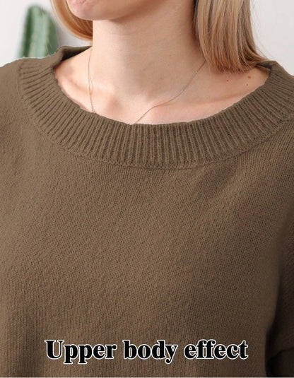 Women's home clothing set in brown camel, soil gray, and light grey - comfortable loungewear for relaxation