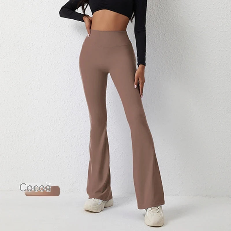 High waisted hip lifting tight pants in multiple colours, designed for fitness and everyday wear