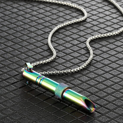 Therapeutic stainless steel breathing pendant with spinner mechanism and Braille text, designed for natural anxiety relief