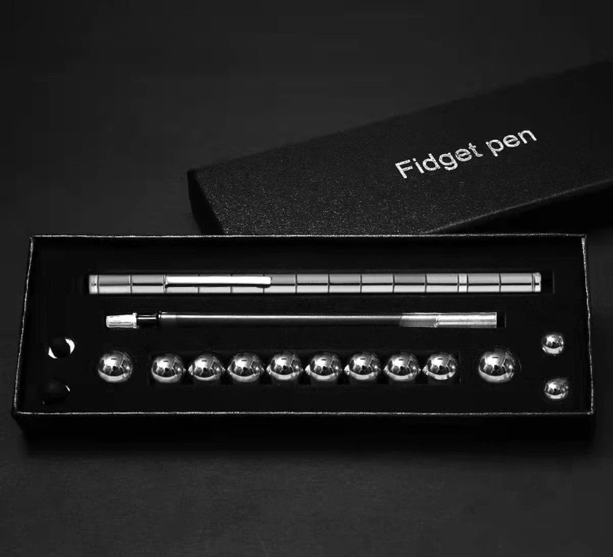 Magnetic Modular Pen with erasable ink and high-sensitivity capacitive head for stress relief and creative writing