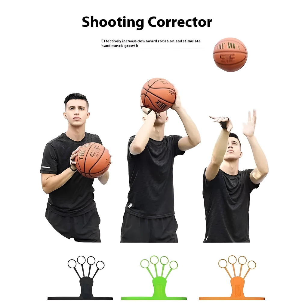 Basketball shooting brace training equipment for three-point shooting practice with five-finger design