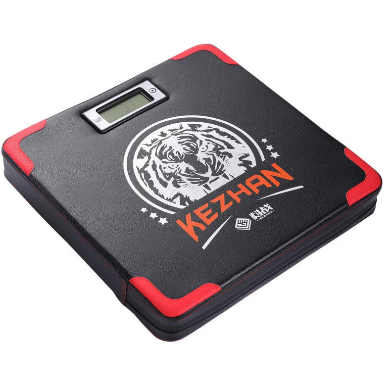 Smart hanging-type boxing training sandbag with dynamometer measuring punch force