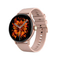 Bluetooth smart bracelet for calls and heart rate monitoring with a 1.2-inch screen on a wrist.
